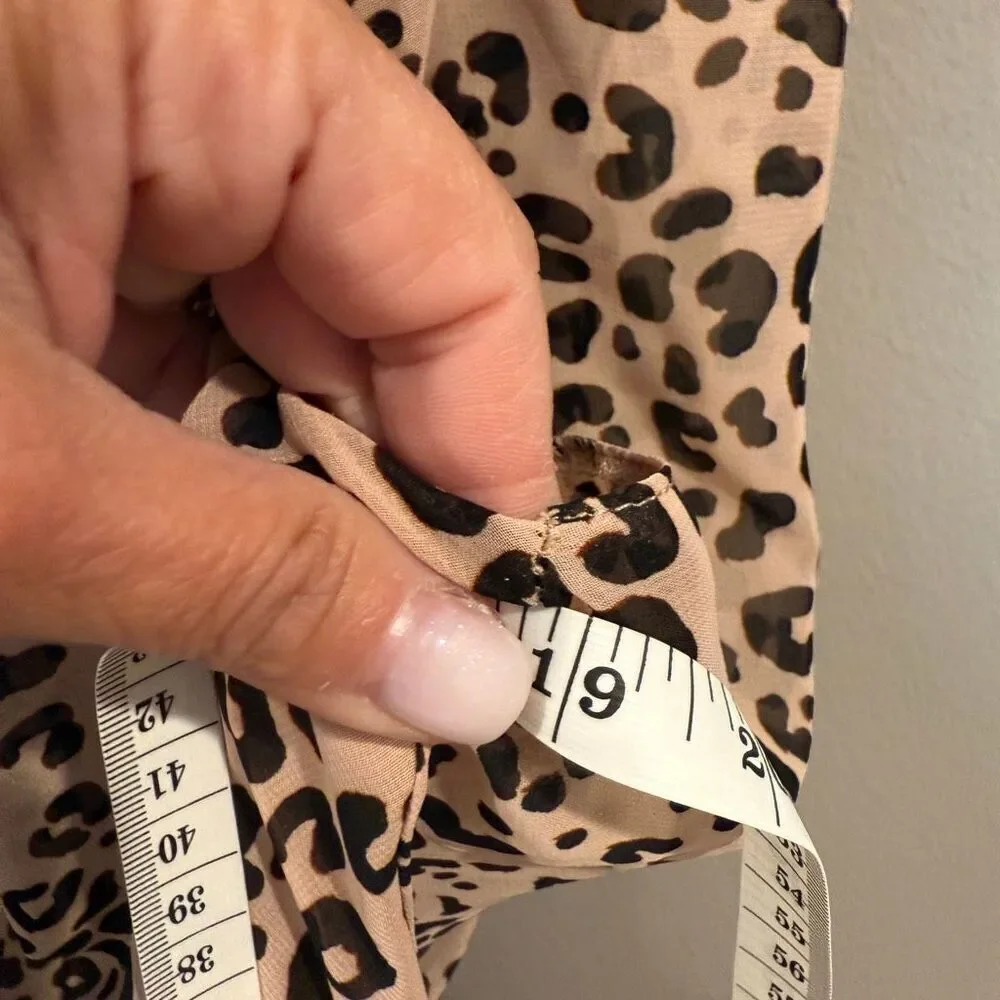 ASOS Leopard dress Size 6 - Picture 9 of 9